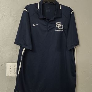 Nike shirt Baseball, Navy blue color size XL excellent condition short sleeve